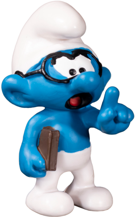 Large Smurf Plush Toy the Smurfs Laying Baby Smurf Soft Toy 19