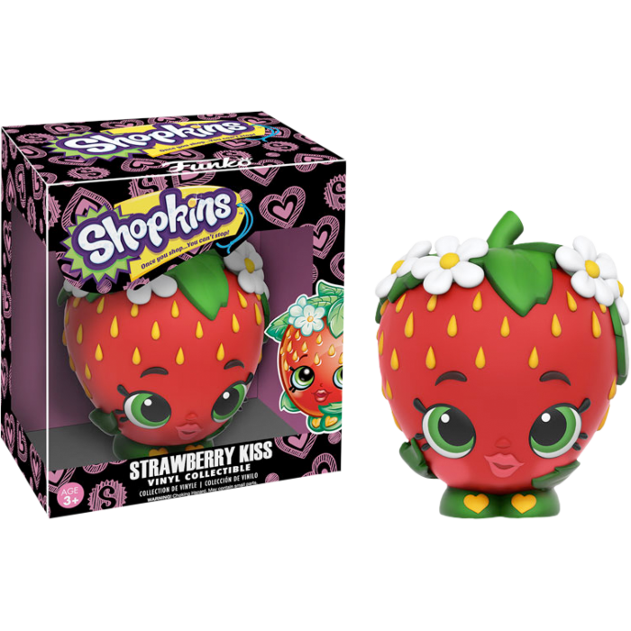 Shopkins strawberry best sale kiss toy