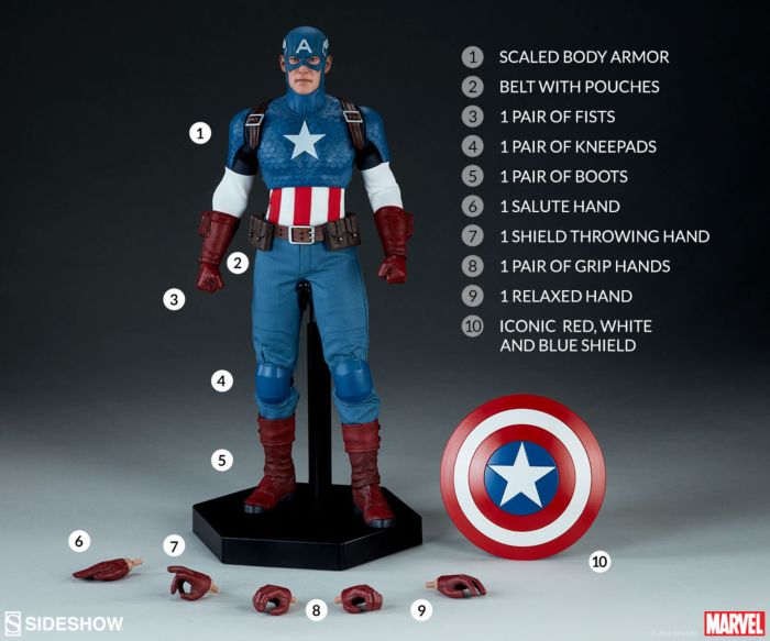 sideshow captain america first avenger