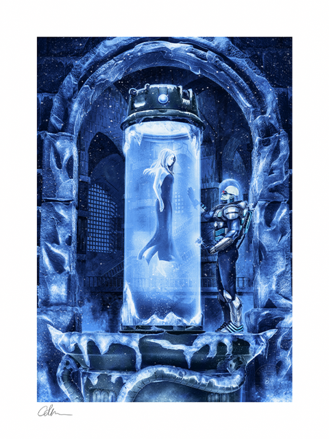 Batman - Mr Freeze: Heart of Ice Fine Art Print by Chris Skinner and  Sideshow Collectibles | Popcultcha