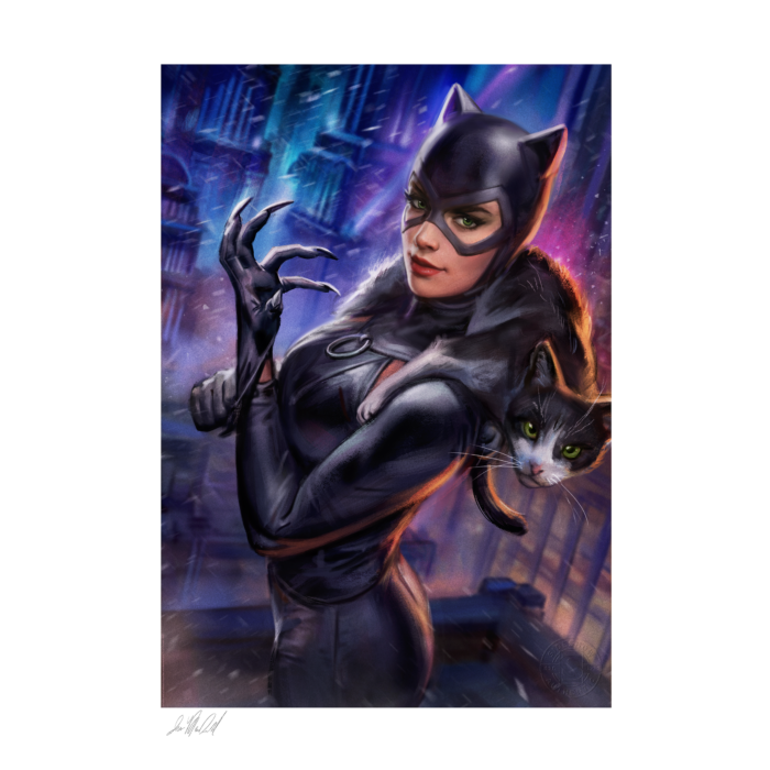 Batman - Catwoman #21 Fine Art Print by Ian MacDonald & Sideshow |  Popcultcha