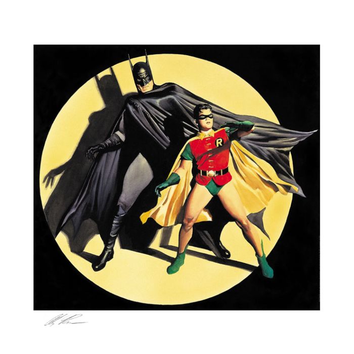 Batman - The Dynamic Duo! Fine Art Print by Alex Ross & Sideshow  Collectibles | Popcultcha