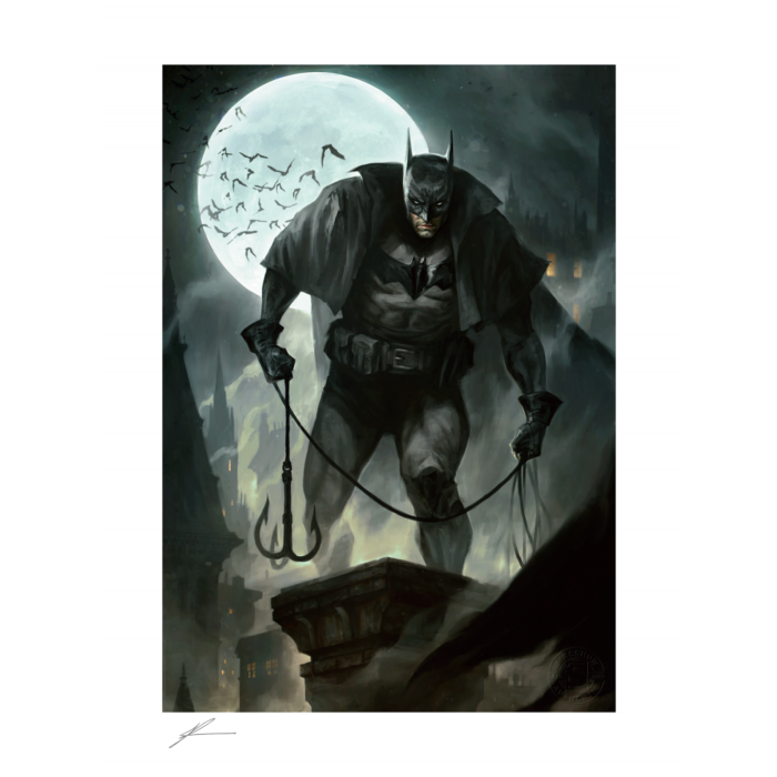 Batman - Gotham by Gaslight Fine Art Print by Richard Luong by Sideshow  Collectibles | Popcultcha