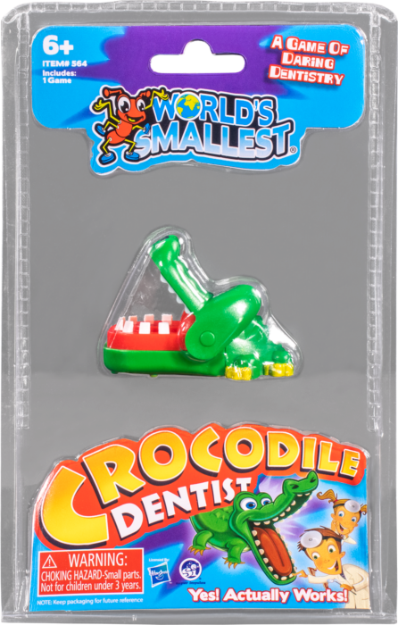 World's smallest best sale crocodile dentist