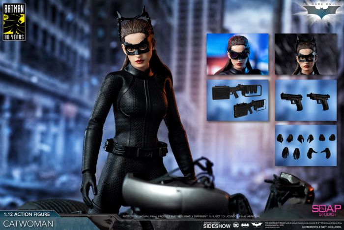 Batman: The Dark Knight Rises | Catwoman 1/12th Scale Action Figure by Soap  Studio | Popcultcha
