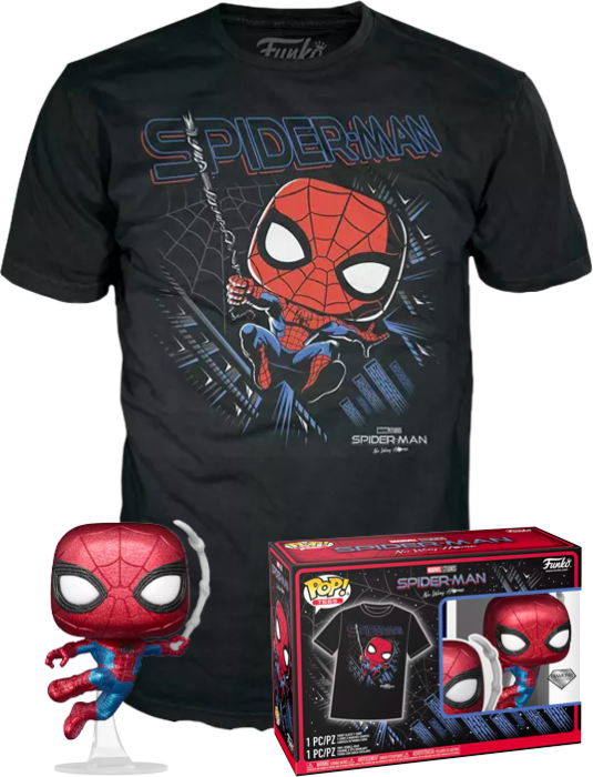 Buy Pop! & Tee Spider-Man (Diamond) at Funko.