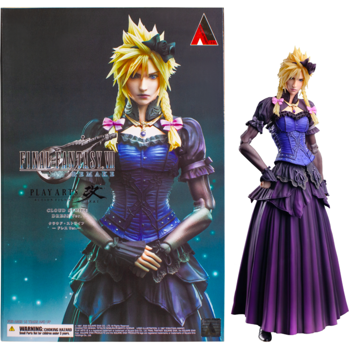 Final Fantasy VII Remake Cloud Strife Dress Version Static Arts