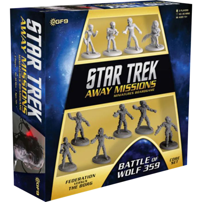 Star Trek - Away Missions Battle of Wolf 359 Miniatures Board Game by ...