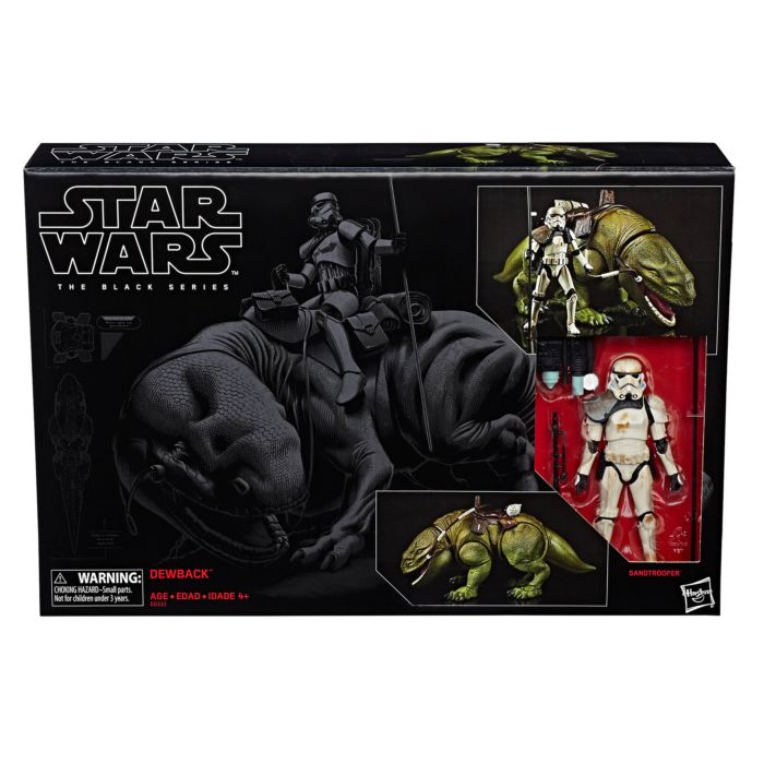 star wars the black series dewback and sandtrooper