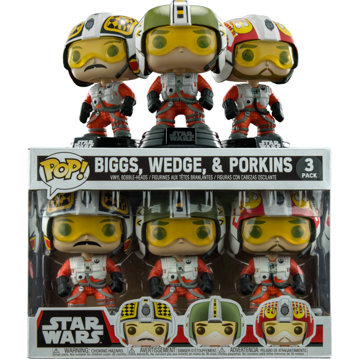 star wars 3 pack pop