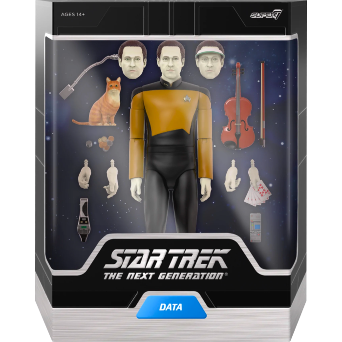 Star trek 2025 data action figure