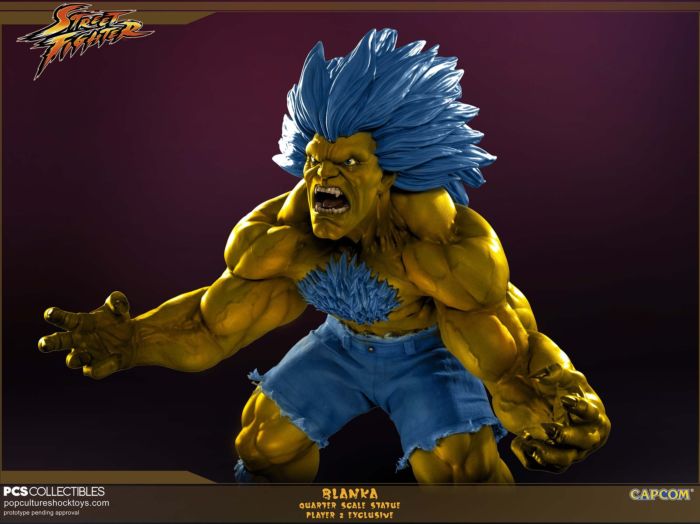 Street Fighter - Blanka 1/4 Scale Statue