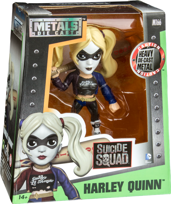 metal diecast harley quinn