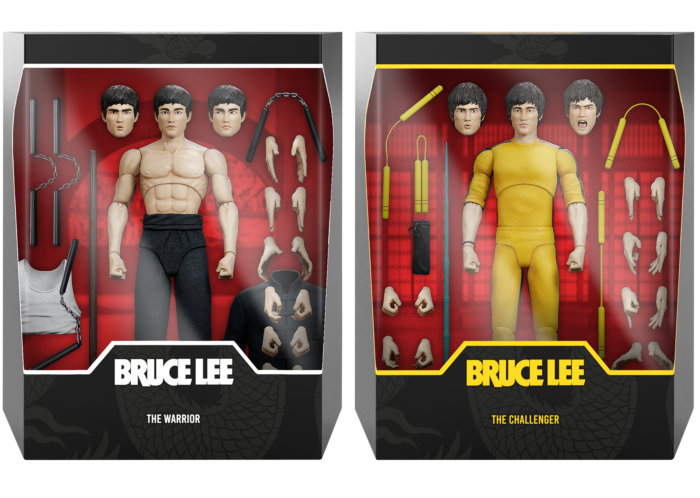 Bruce Lee - Wave 1 Ultimates! 7” Scale Action Figure Assortment (Set of 2)  by Super7 | Popcultcha