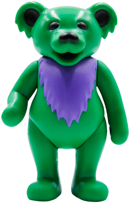 Grateful Dead - Leafy Green Dancing Bear ReAction ” Action Figure by  Super7 | Popcultcha