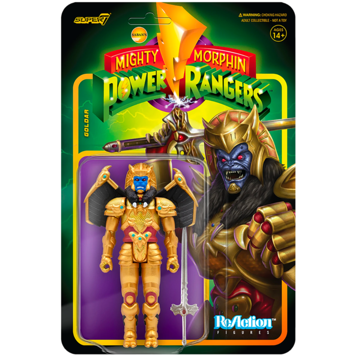 Power rangers goldar action figure on sale