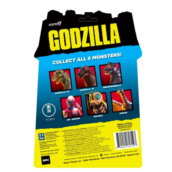 Mothra vs. Godzilla 1964 Mothra ReAction 3.75 Action Figure
