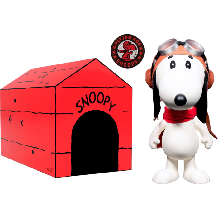 Peanuts World War I Flying Ace Snoopy Supersize 12 Vinyl Figure By