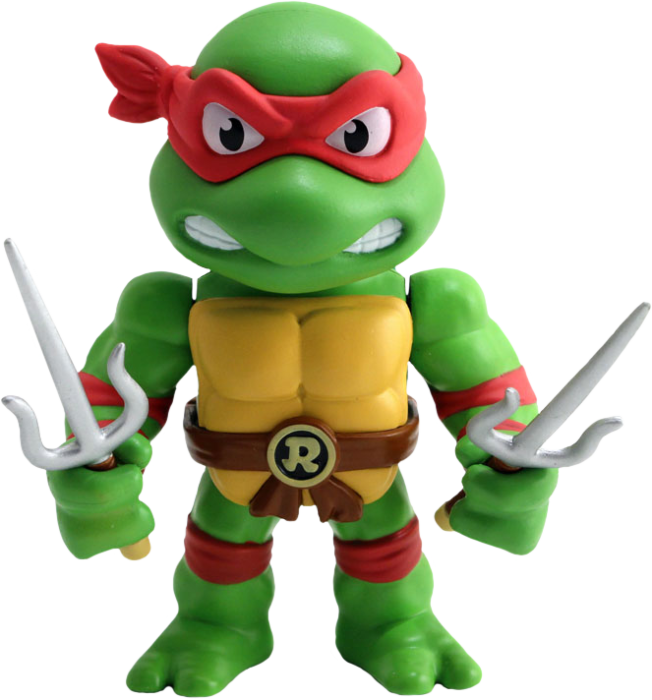 Teenage Mutant Ninja Turtles Raphael Die-Cast Action Figure | TMNT ...