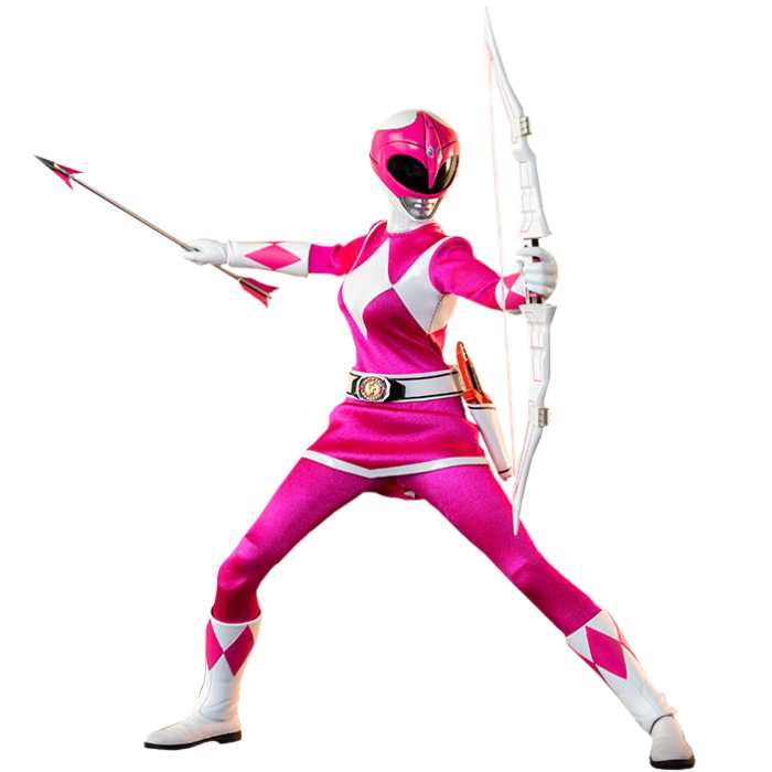 Mighty Morphin Power Rangers Pink Ranger Th Scale Action Figure By