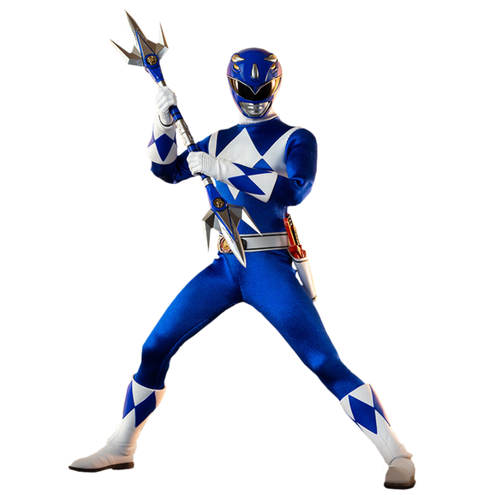 Mighty Morphin Power Rangers | Blue Ranger 1/6th Scale Action Figure by ...