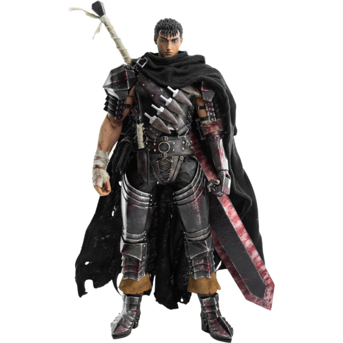 Berserk - Guts (Black Swordsman) 1/6th Scale Action Figure by ThreeA Toys
