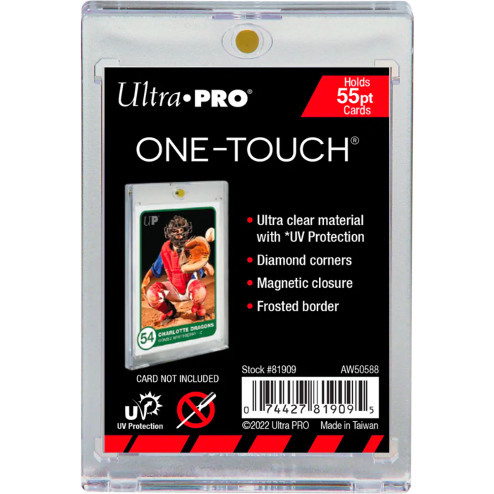 Ultra Pro - Clear 55pt Magnetic UV One-Touch Card Holder