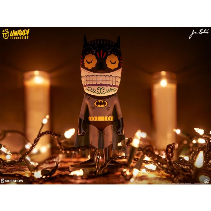 Batman | Batman Calavera 8” Vinyl Figure by Jose Pulido by Unruly  Industries | Popcultcha