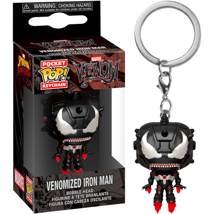 pop venomized iron man