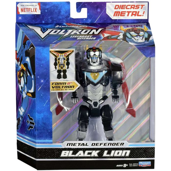 voltron metal defender black lion