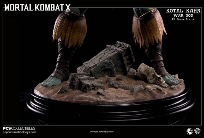 Pop Culture Shock] Mortal Kombat X: Kotal Kahn 1:4 scale