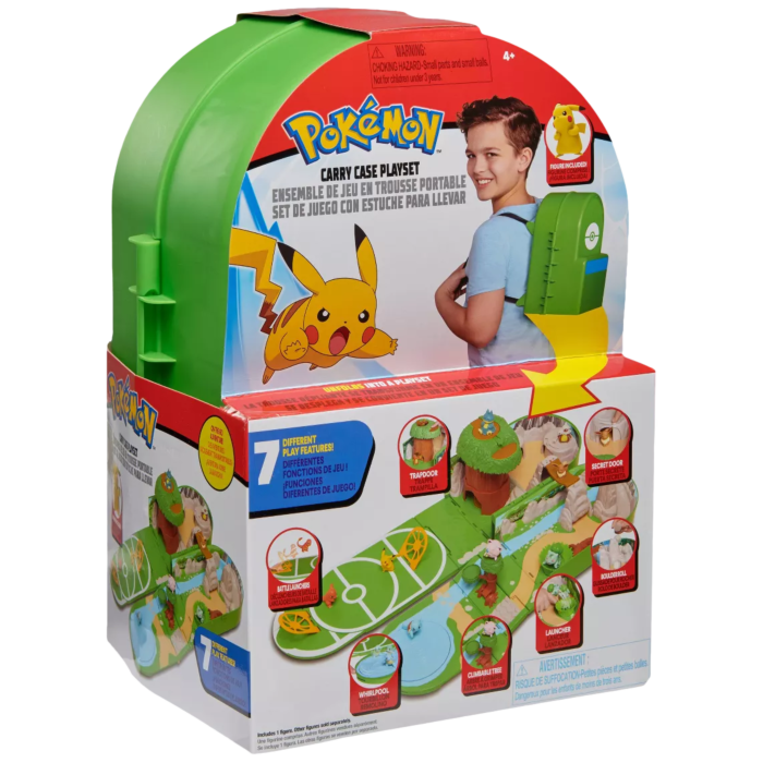 pokémon carry case playset smyths