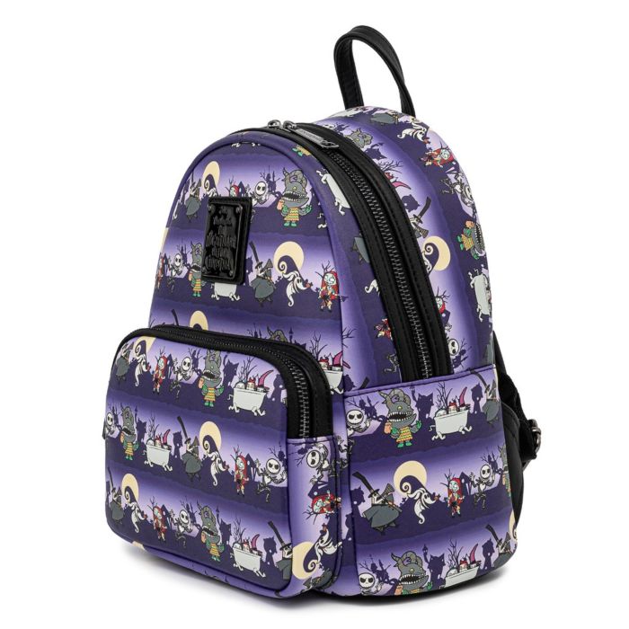 Loungefly x the nightmare before christmas hot sale character mini saffiano faux leather backpack