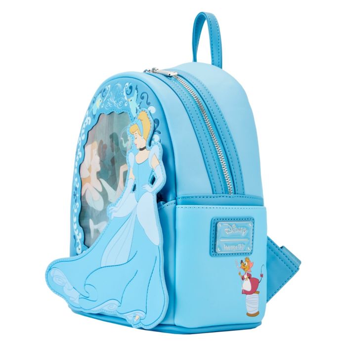 KBNL Princess Cinderella 11'' A21727, Vegan Mini Leather Backpack  Multicoloured, Medium