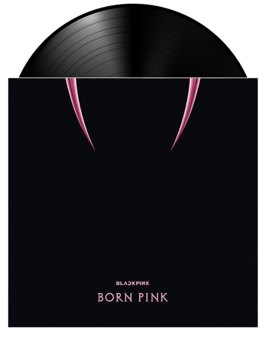 BLACKPINK Born Pink LP Vinyl Record Black Ice Vinyl by YG