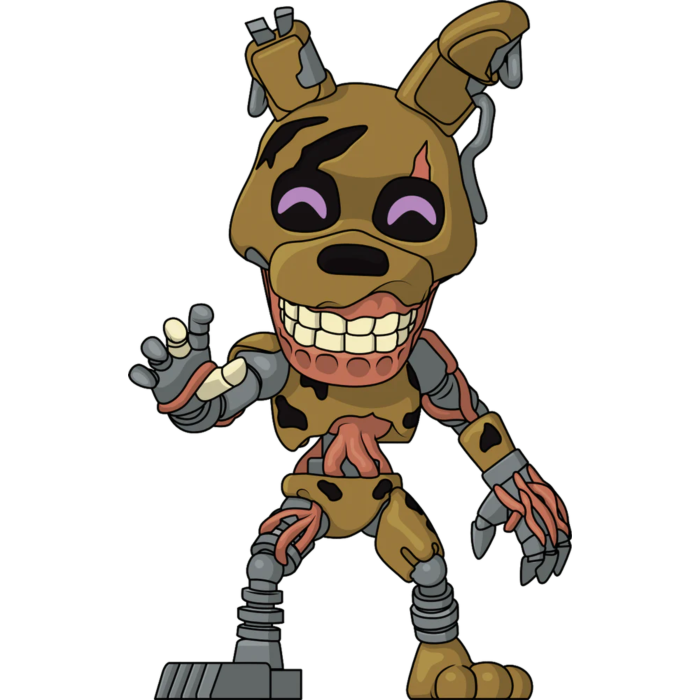 Withered Chica PNG - online puzzle