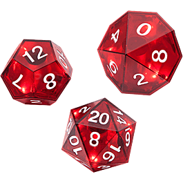 Critical Hit - Dice Set | ThinkGeek - Critical Hit - Dice Set | Popcultcha