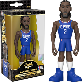 NBA Basketball | Kawhi Leonard Los Angeles Clippers 5” Gold Premium ...