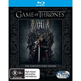 Game Of Thrones - Season 1 Blu-Ray Box Set (5 Pack) By Warner Bros Home ...