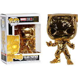 black panther gold funko