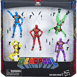 marvel legends deadpool 5 pack