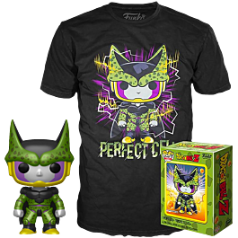 Dragon Ball Z | Perfect Cell Metallic Funko Pop! Vinyl Figure & T