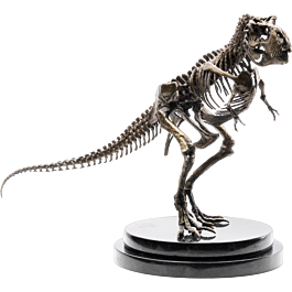 Jurassic Park - T-Rex Skeleton Bronze 1/24th Scale Maquette Statue by ...