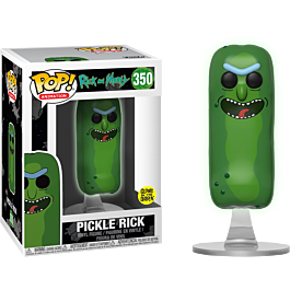 pickle rick pop glow in the dark
