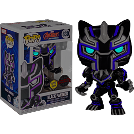 black panther glow funko