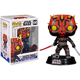 Star Wars: Clone Wars - Darth Maul with Darksaber Pop! Vinyl Figure