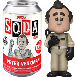 Ghostbusters | Peter Venkman Vinyl SODA Figure in Collector Can by ...