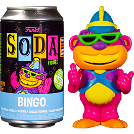 Banana Splits | Bingo Blacklight Vinyl SODA Figure in Collector Can ...