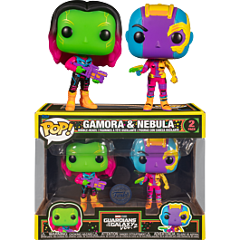 Guardians of the Galaxy Vol. 2 | Gamora & Nebula Blacklight Funko Pop ...