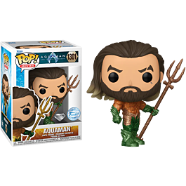 Aquaman and the Lost Kingdom - Aquaman Diamond Glitter Pop! Vinyl ...